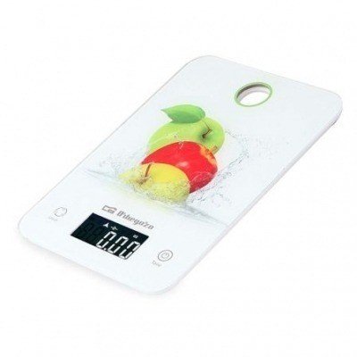 Báscula de Cocina Electrónica Orbegozo PC 1020/ hasta 5kg/ Blanca