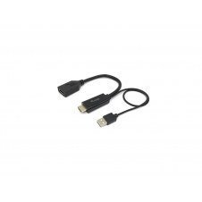 Equip 119039 adaptador de cable de v?deo 0,15 m HDMI tipo A (Estándar) DisplayPort Negro