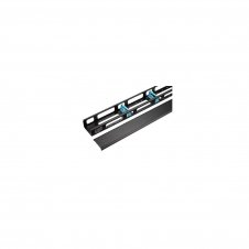 PANEL GUIA CABLES WP ANILLAS CEPILLO KIT 42U NEGRO WPN-ACM-504-B