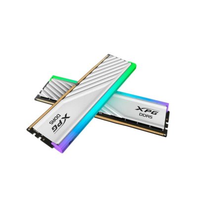 Memoria ram ddr5 16gb 2x8gb adata xpg lancer 6000mhz cl36 rgb blanca