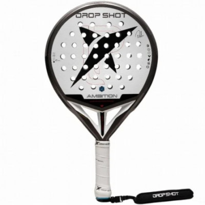 Pala de Pádel Drop Shot Canyon Pro Comfort 2.0 2026 (Pablo Lima)/ Blanca