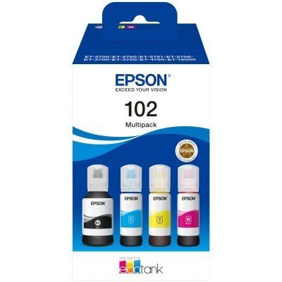 102 ECOTANK 4-COLOUR MULTIPACK