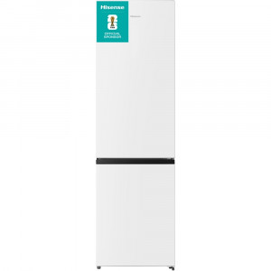 Frigorífico combi Hisense RB435N4BWE, 200.4 x 59.5 x 59 cm, Total No Frost, clase E, 247 kWh/año, 39 dB, 336 litros, Multi-Air Flow, blanco