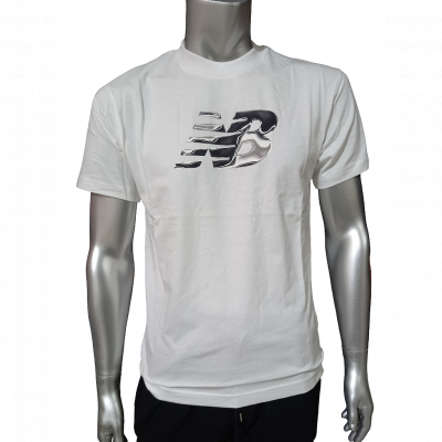 Camiseta NEW BALANCE FUT TCH SS MT615104 WT Blanco