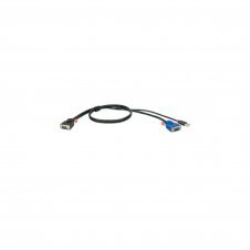 Lindy 33772 cable VGA 3 m VGA (D-Sub) Negro