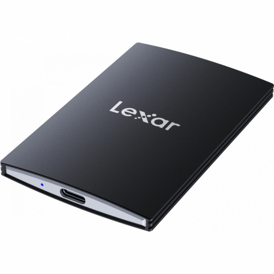 LSL500M001T-RNBNG unidad externa de estado sólido 1 TB USB Tipo C USB 3.2 Gen 2x2 Negro