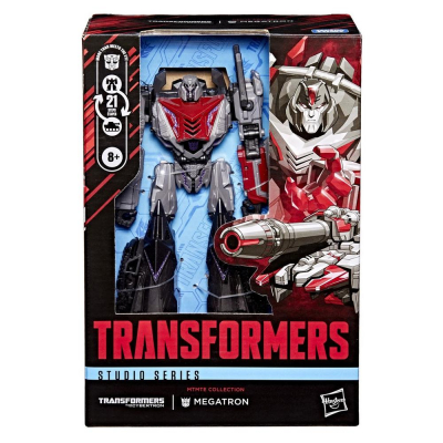 Figura hasbro transformers war for cybertron studio series voyayer class megatron 16.5cm