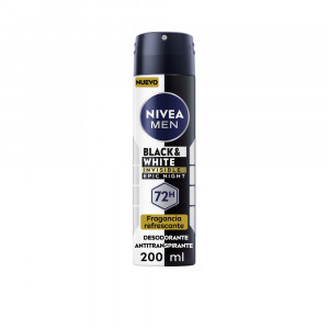 MEN BLACK & WHITE INVISIBLE epic night spray 200 ml