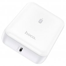 Powerbank 5.000 mAh salida USB-A, entrada USB-C Hoco J96 Strider Compact Blanco