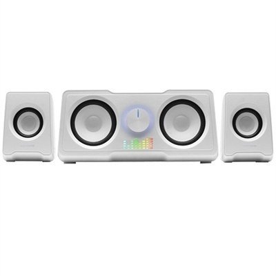 Altavoces mars gaming ms22w 2.2 35w usb + jack 3.5mm blanco