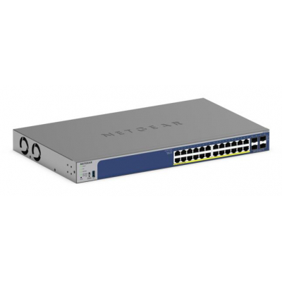 GS728TXP L2/L3 10G Ethernet (100/1000/10000) Energía sobre Ethernet (PoE) Negro