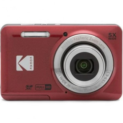 Cámara Digital Kodak Pixpro FZ55 - 16MP | Zoom Óptico 5x | Color Rojo