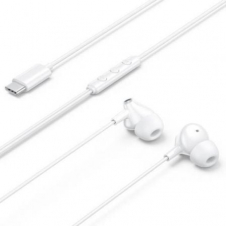 Auriculares Intrauditivos Vention Echo Lite USB-C In-Ear/ con Micrófono/ USB Tipo-C/ Blancos