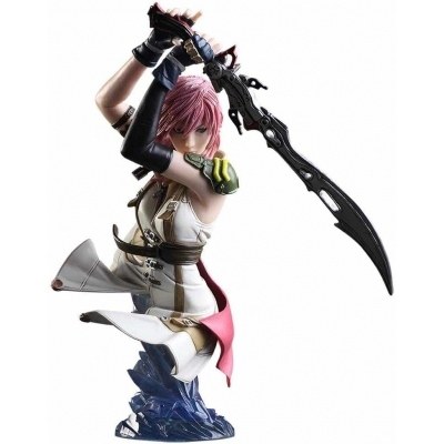 Figura square enix final fantasy xiii static arts busto 17cm - lightning