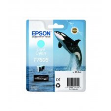 CARTUCHO EPSON T7605 CIAN CLARO C13T76054010