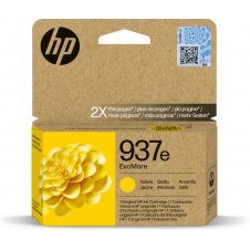 HP Cartucho de Tinta Original EvoMore 937e amarilla