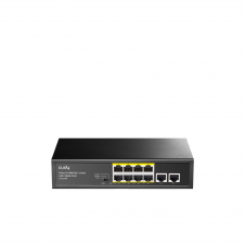 Cudy FS1010P switch Fast Ethernet (10/100) Energ?a sobre Ethernet (PoE) Negro