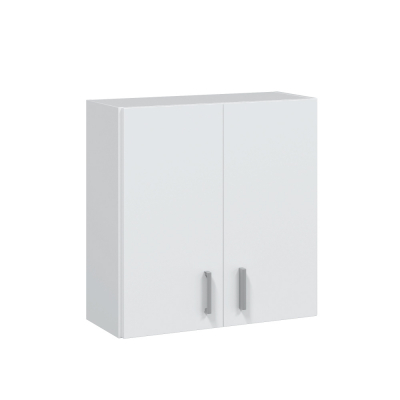 Armario multiusos para colgar 2 puertas blanco