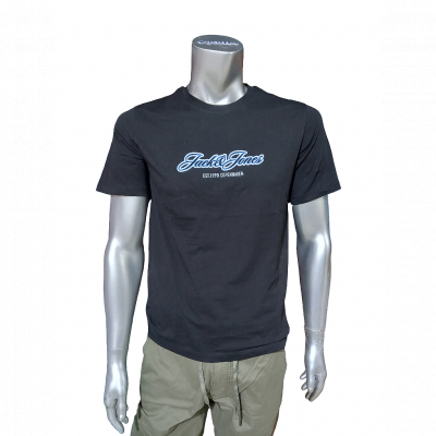Camiseta JACK & JONES JORCATSKILLS BALLON TEE SS CN FST 12297893 Negro Negro