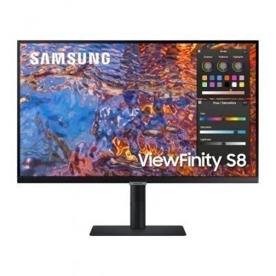 Monitor Profesional Samsung ViewFinity S8 S27B800PXU 27/ 4K/ Negro