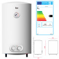 Termo eléctrico Teka EWH 80 H VR01, 73 litros, 1500 W, multiposición, clase C, blanco - imagen 3