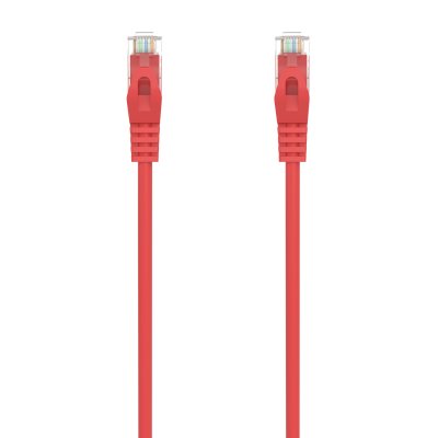 CABLE DE RED AISENS LATIGUILLO RJ45 LSZH CAT.6A 500 MHZ UTP AWG24 ROJO 1.0M