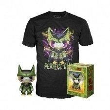 Funko pop dragon ball z celula perfecto + camiseta talla aleatoria ut - 56669