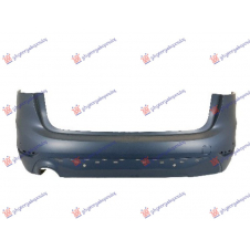 REAR BUMPER PRIMED (F46) (W/MOULDING HOLES) SINGLE EXHAUST HOLE (PDC)