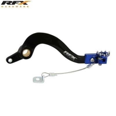 Pedal de freno trasero RFX Pro FT (negro/azul) - Yamaha YZF/WRF 450 FXRB4020099BU