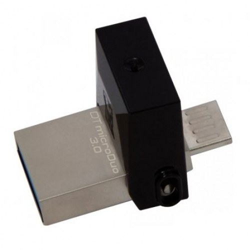 PENDRIVE KINGSTON DATATRAVELER MICRODUO - 16GB - CONECTORES USB-A Y MICROUSB - COMPATIBLE OTG - USB 3.0
