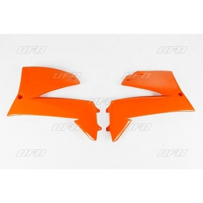 Plásticos laterales de radiador UFO KTM naranja KT03013-127 KT03013#127