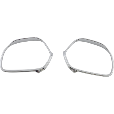 Moldura con visera para espejo retrovisor SHOW CHROME 52-683