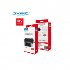 DOBE KIT 10 EN 1 FUNDA PROTECTORES GRIPS GAME CARD NINTENDO SWITCH 2 6972520259029