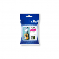 Brother LC-421XLM cartucho de tinta 1 pieza(s) Original Alto rendimiento (XL) Magenta