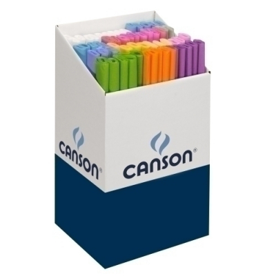 PAPEL CREPE CANSON 40g 0,5x2,5 EXP.60 V