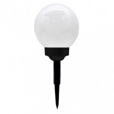 Pincho Ext. Solar 5000k 50lm Kira Negro C/sensor Crepuscular Ip65 32/36x15x15 Cm Carga 5-6h Uso 6h