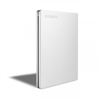 Canvio Slim disco duro externo 1 TB Plata