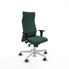 Piqueras y Crespo Albacete direcci?n sincro bali verde botella brazos 1D cromados base blanca ruedas 65 engomadas