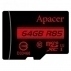 Tarjeta De Memoria Apacer 64Gb Xc Uhs 1 Con Adaptador/ Clase 10/ 85Mbs