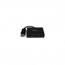 StarTech.com Concentrador MST - DisplayPort a 3x DisplayPort Negro
