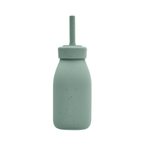 Biberón con pajita Platinum Silicone Sage