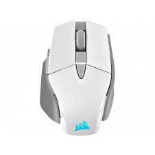 MOUSE CORSAIR M65 RGB ULTRA WIRELESS LED OPTICO 26000 DPI GAMING WHITE