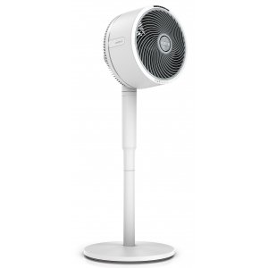 Ventilador nebulizador portátil de pie Shark FA220EU, autonomía 24 horas batería, híbrido, 12 combinaciones, 5 velocidades, oscilante 180º, inclinación 55º, mando a distancia, blanco