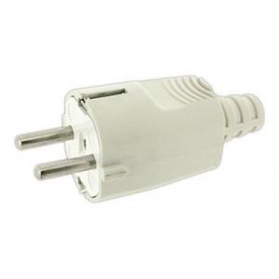 Clavija Macho RED Schuko PVC+Policarbonato 16A/250Vac