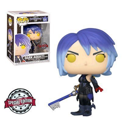 Funko pop kingdom hearts 3 aqua oscura llave espada edicion especial exclusivo 42958