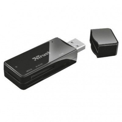 Lector de Tarjetas Externo Trust Nanga 21934/ USB 2.0