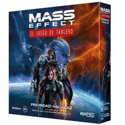 Juego de mesa mass effect: el juego de tablero