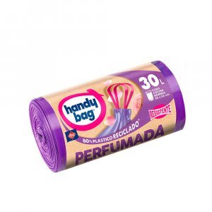 HANDY BAG PERFUMADA bolsa basura resistente 30 litros 15 u