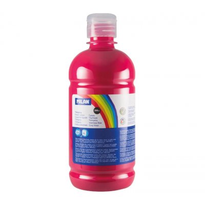 BOTELLA 500ML TEMPERA MAGENTA MILAN 03633