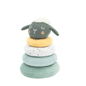 Torre apilable de felpa Sleepy Sheep